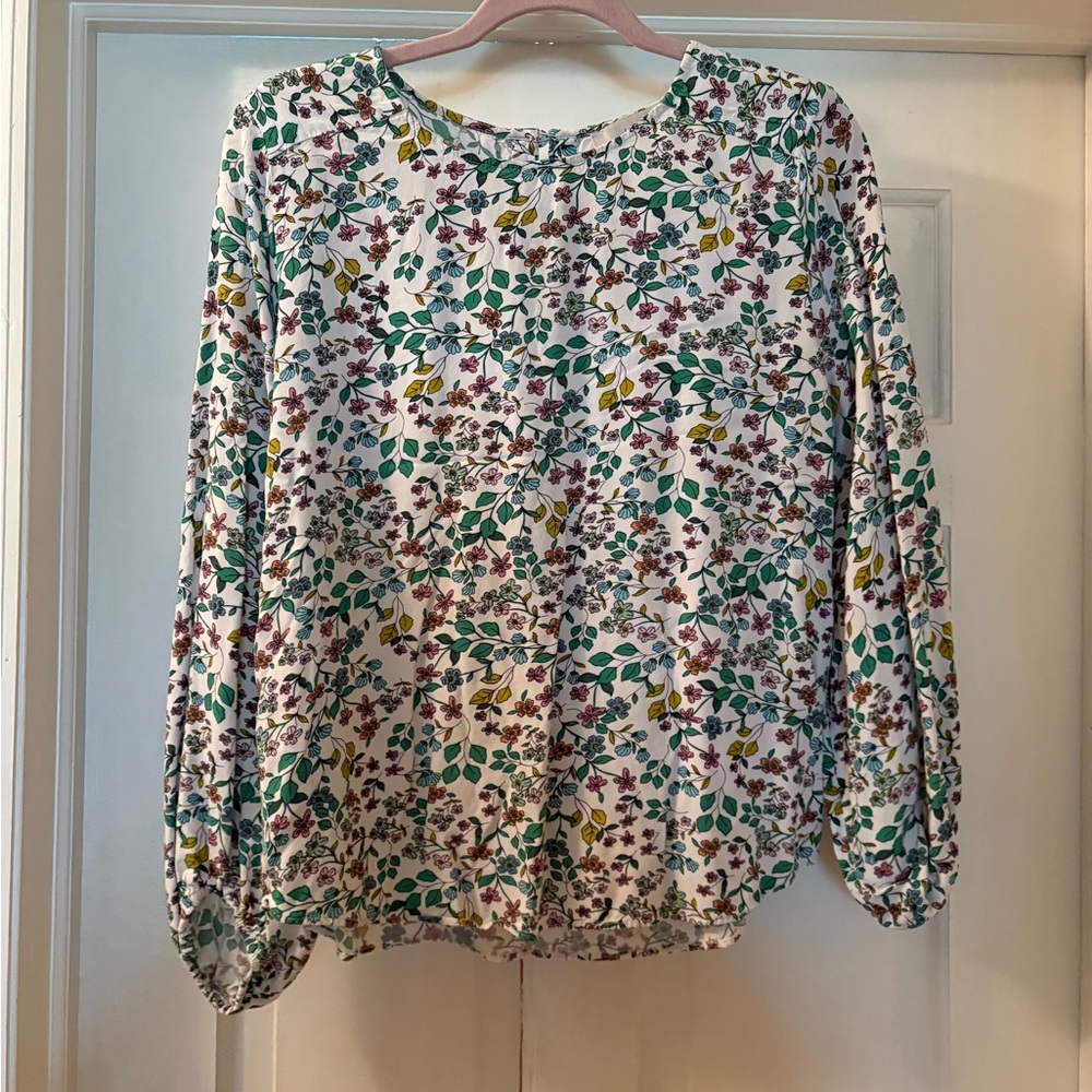 Floral Print Women's Top